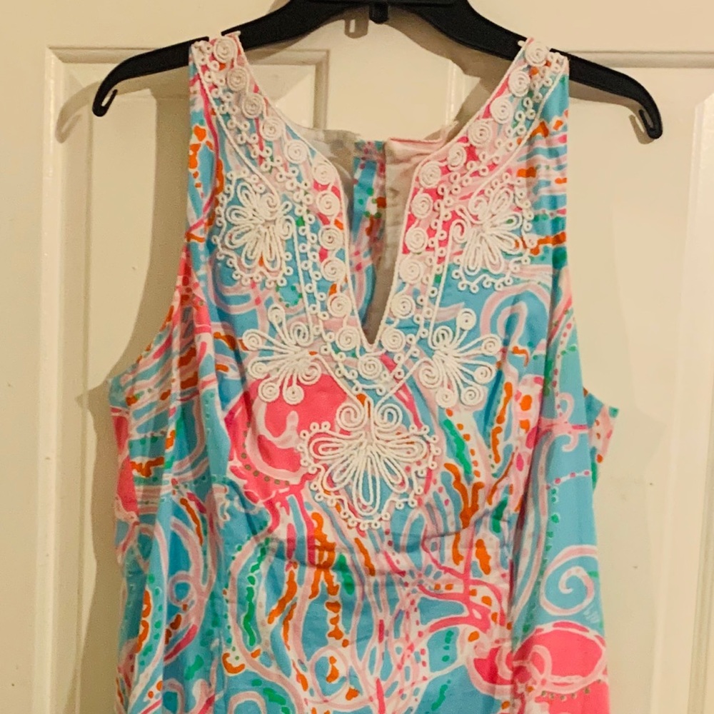 Lilly Pulitzer Gabby Shift Dress Jellies Be Jammin